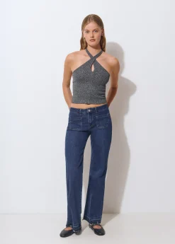 Top halter hilo metalizado*Brownie Discount