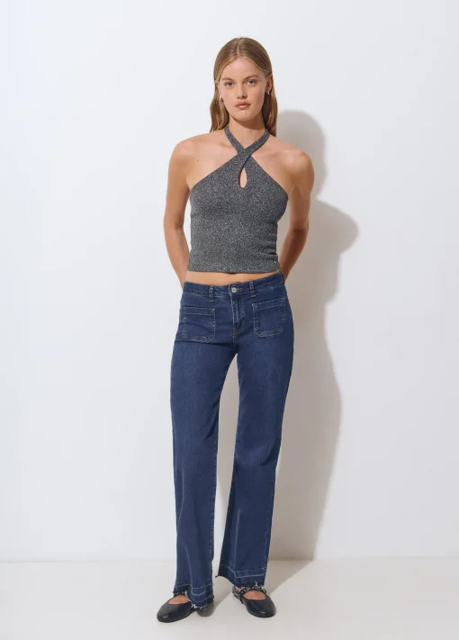 Top halter hilo metalizado*Brownie Discount
