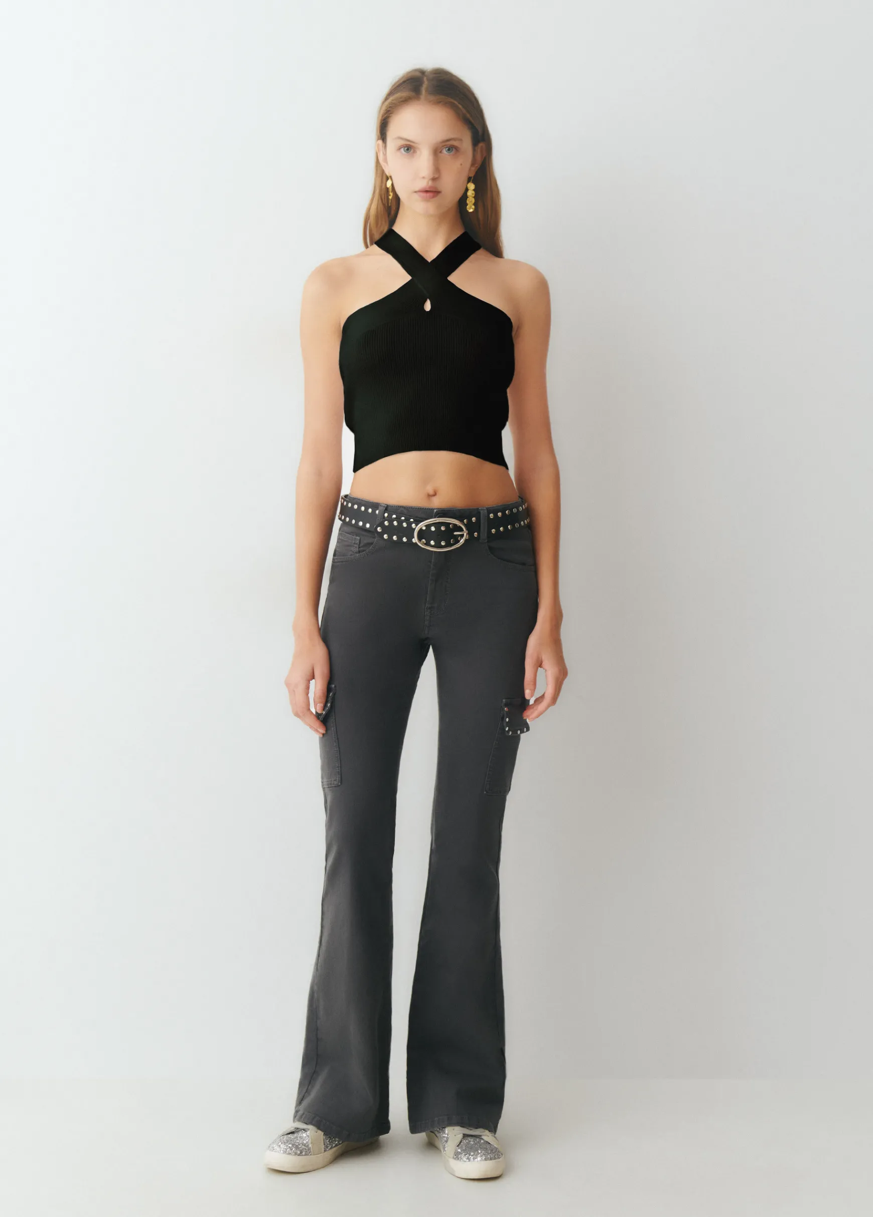 Top punto cruzado*Brownie