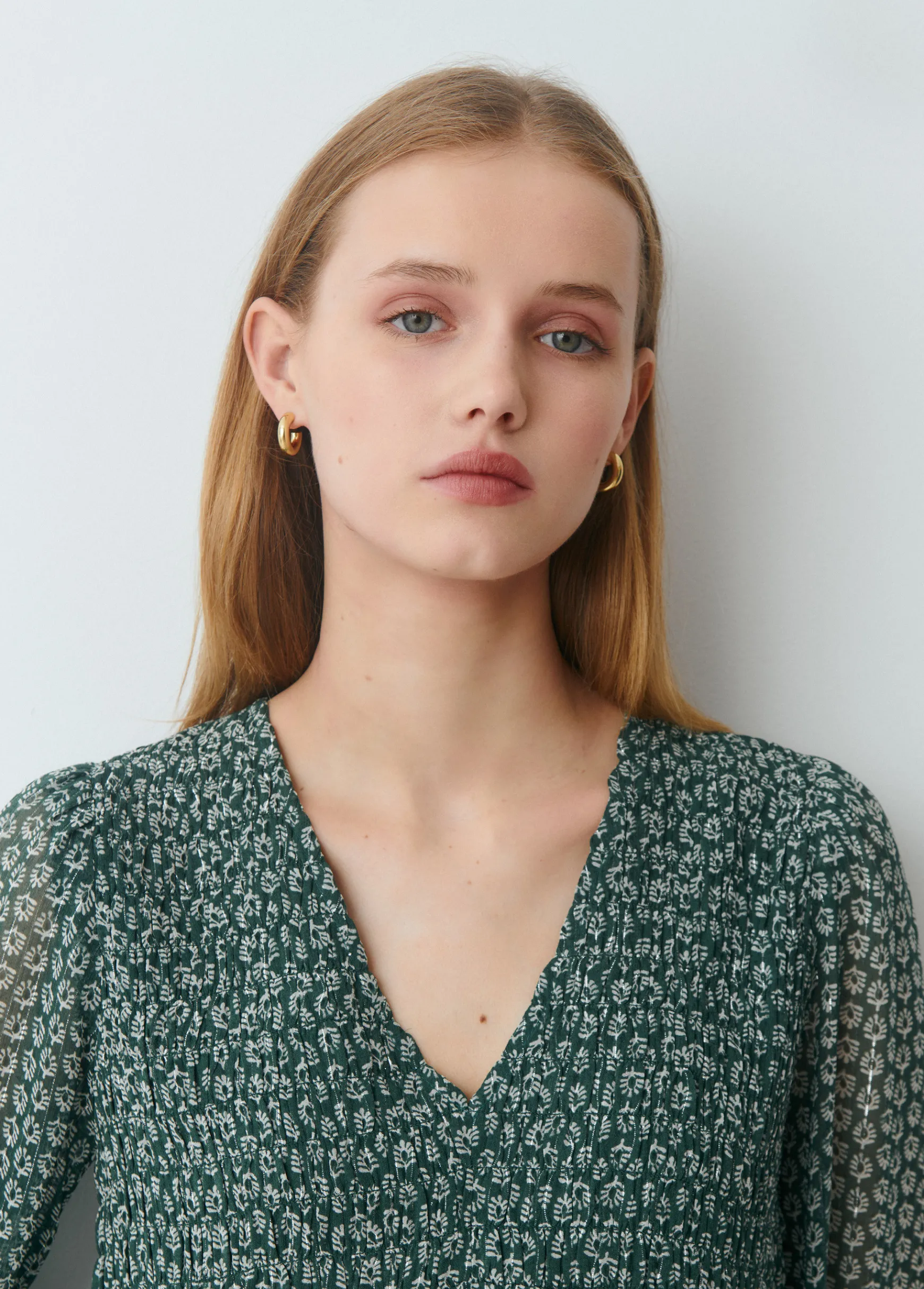 Vestido estampado bicolor*Brownie Outlet