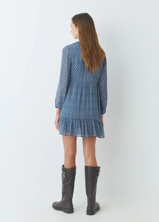 Vestido estampado fluido*Brownie Sale