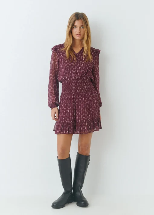 Vestido estampado sello indio*Brownie Sale